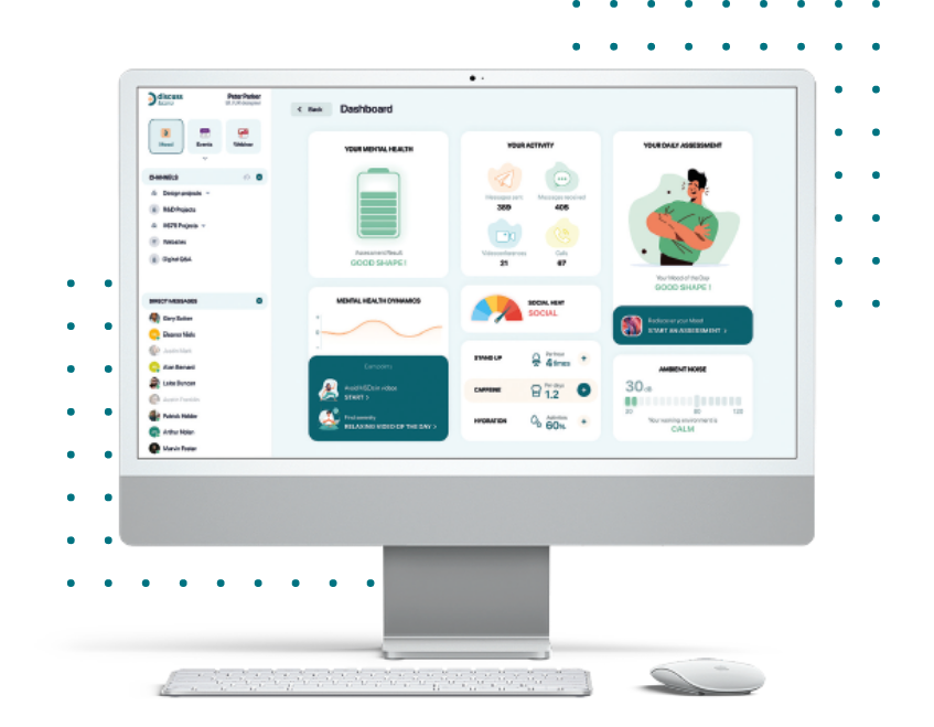 Un tableau de bord <br>complet