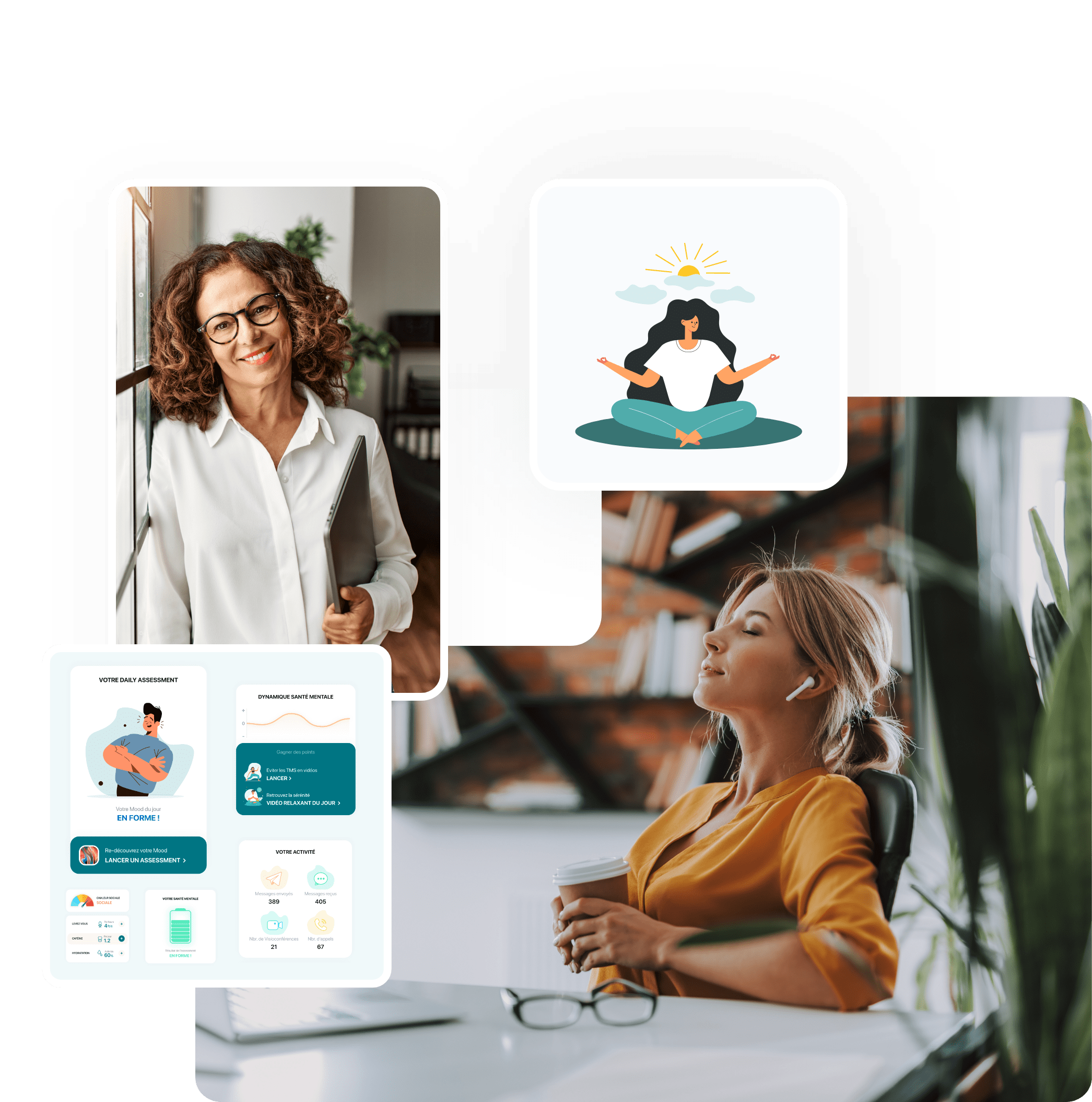 On prend soin de <br>votre santé mentale